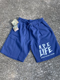 Blue A.P.E Shorts