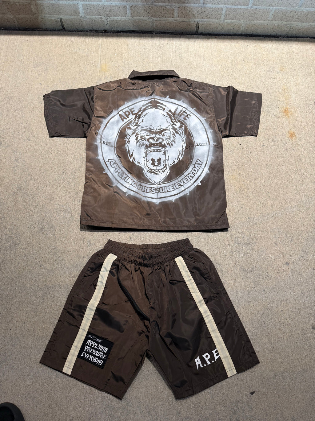 A.P.E Brown/Cream Trackset