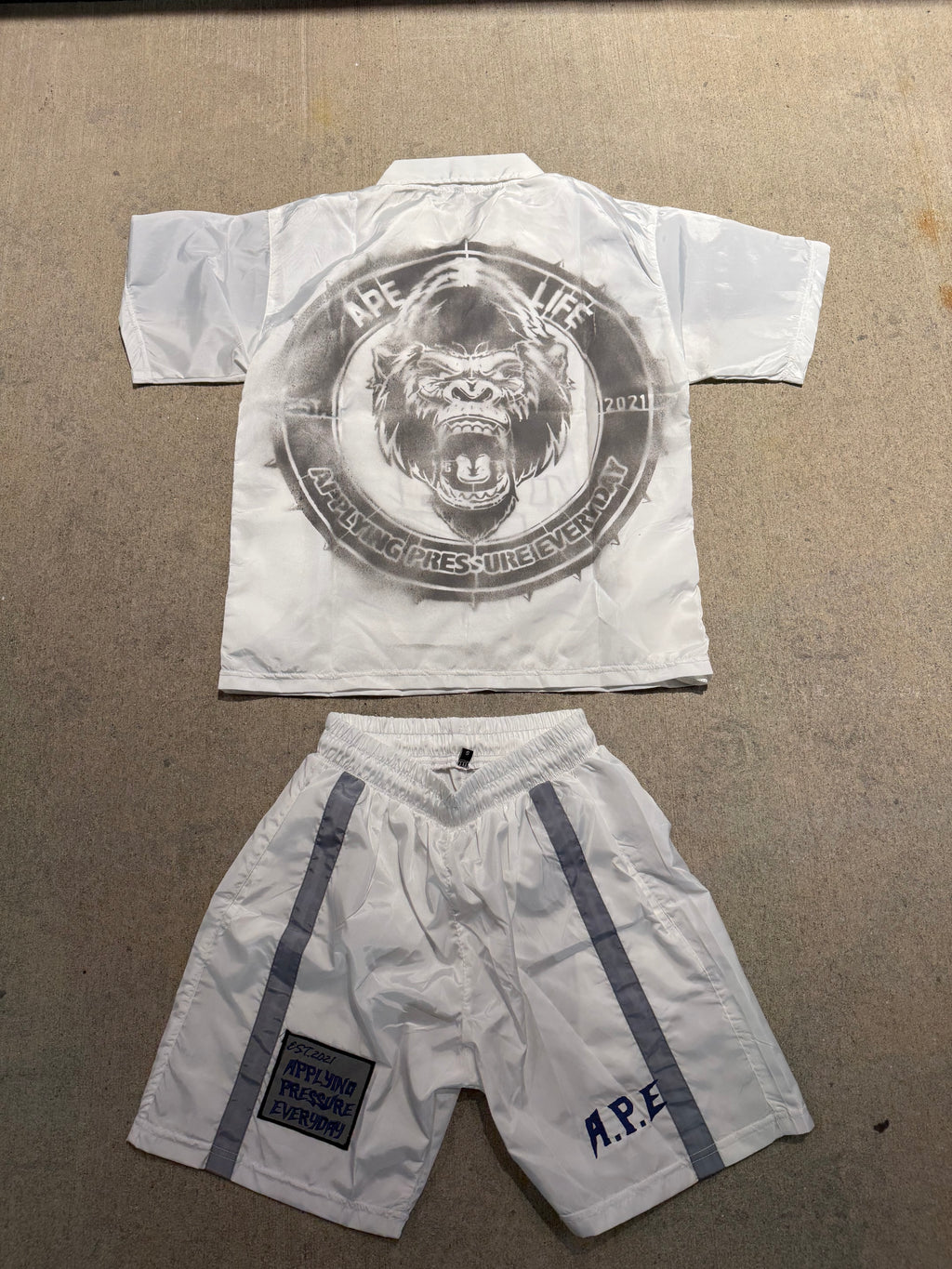 A.P.E White Set