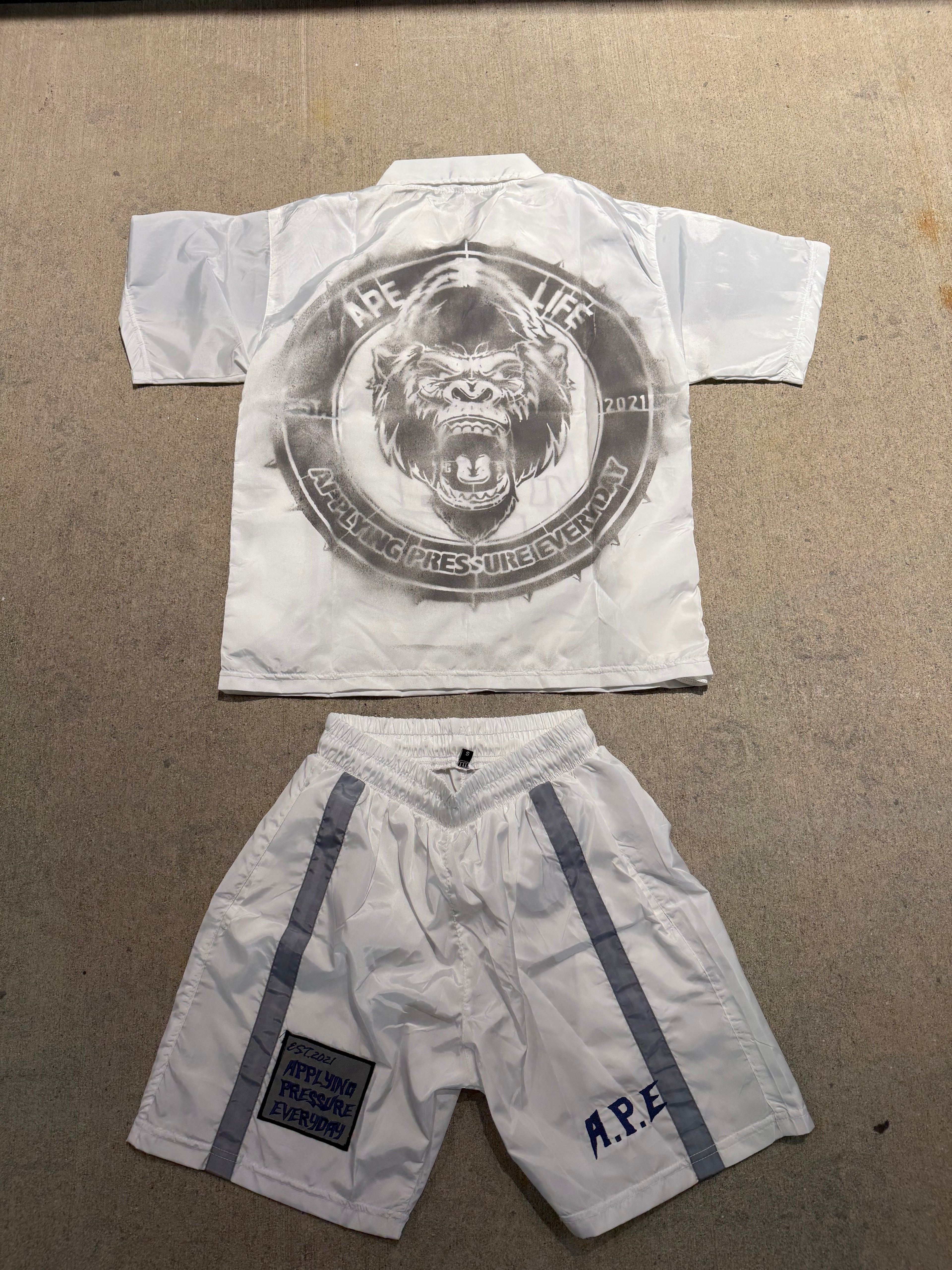 A.P.E White Set