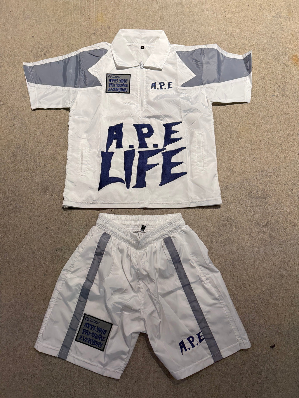 A.P.E White Set