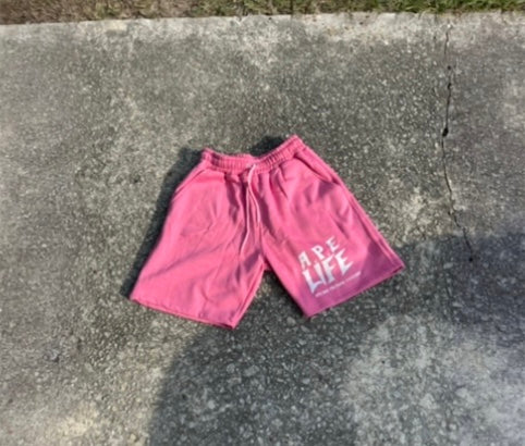 Pink A.P.E Shorts